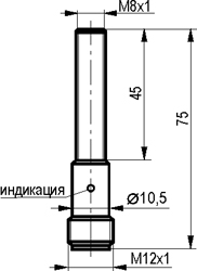 Габариты ISB AC13B-21-1,5-LPS4